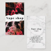 Vape Shop Zigarette Visitenkarte (Vorne/Hinten)