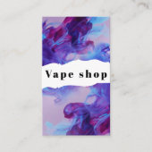 Vape Shop Zigarette Visitenkarte (Vorderseite)