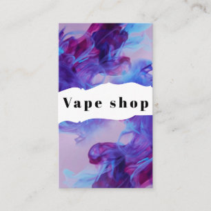Vape Shop Zigarette Visitenkarte