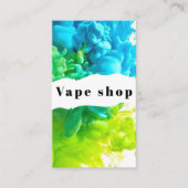 Vape Shop Zigarette Visitenkarte (Vorderseite)