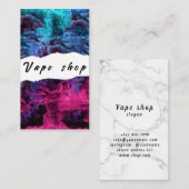Vape Shop Zigarette Visitenkarte (Vorne/Hinten)