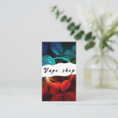Vape Shop Zigarette Visitenkarte (Stehend Vorderseite)