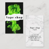 Vape Shop Zigarette Visitenkarte (Vorne/Hinten)