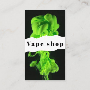 Vape Shop Zigarette Visitenkarte