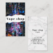 Vape Shop Zigarette Visitenkarte (Vorne/Hinten)