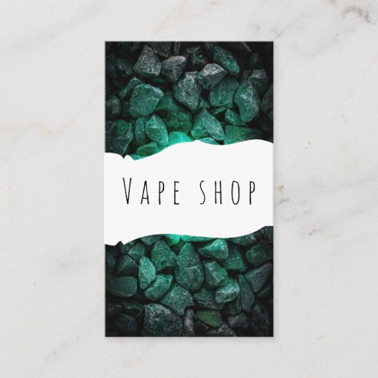 Vape Shop Zigarette Visitenkarte (Vorderseite)