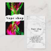 Vape Shop Zigarette Visitenkarte (Vorne/Hinten)