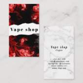 Vape Shop Zigarette Visitenkarte (Vorne/Hinten)