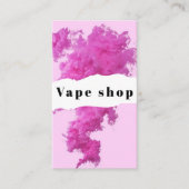 Vape Shop Zigarette Visitenkarte (Vorderseite)