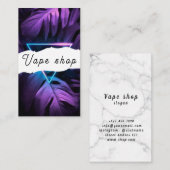 Vape Shop Zigarette Visitenkarte (Vorne/Hinten)