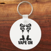 Vape | Steamer Vapen E-Cigarette Gift Schlüsselanhänger (Vorderseite)
