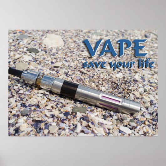 Vape und rett eures Lebens Poster (Vorne)