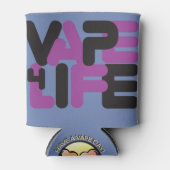 VAPE | Vape 4 Lebensdauer Lila durch VapeGoat™ Dosenkühler (Vorderseite)