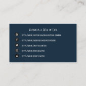 VAPE | VAPE Cloud Blue Visitenkarte (Rückseite)