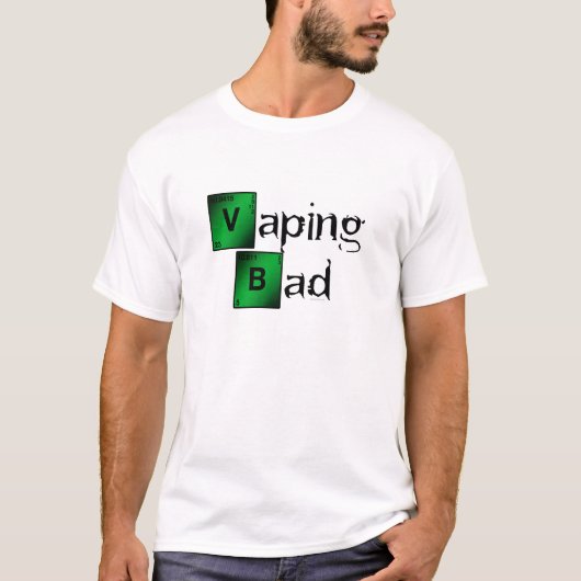 Vape | Vaping Bad Parody von VapeGoat T-Shirt (Vorderseite)