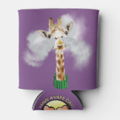 VAPE | Vaping Giraffe von VapeGoat™ Dosenkühler (Vorderseite)