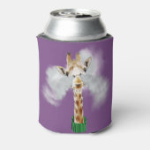 VAPE | Vaping Giraffe von VapeGoat™ Dosenkühler (Kanne Rückseite)