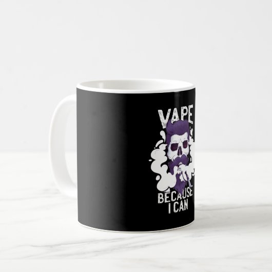 Vape, weil ich kaffeetasse (Vorderseite Links)