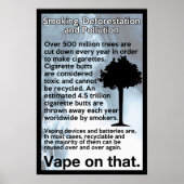 Vape zu diesem Informationspaket Poster (Vorne)