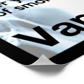 Vape zu diesem Informationspaket Poster (Ecke)