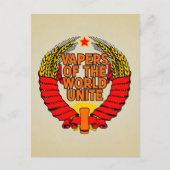 Vapers of the World Unite Postkarte (Vorderseite)