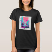 Vaperwave Aesthetic Glitch Retrowave Synthwave 11 T-Shirt (Vorderseite)