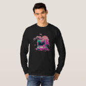Vaperwave Aesthetic Glitch Retrowave Synthwave 14 T-Shirt (Vorne ganz)