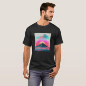 Vaperwave Aesthetic Glitch Retrowave Synthwave  2 T-Shirt (Vorne ganz)