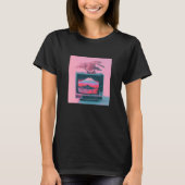 Vaperwave Aesthetic Glitch Retrowave Synthwave  4 T-Shirt (Vorderseite)
