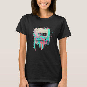 Vaperwave-Ästhetik-Glitch-Kassette Retrowave T-Shirt
