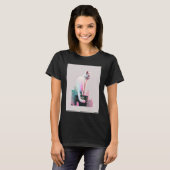 Vaperwave-Ästhetik-Glitch-Katze-Retrowave-Synthwav T-Shirt (Vorne ganz)