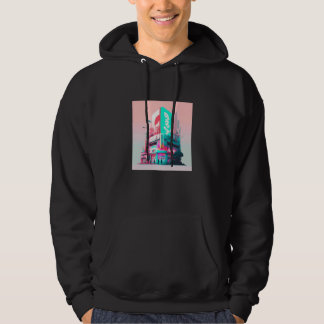 Vaperwave-Ästhetik-Glitch-Retrowave-Synthwave 9 Hoodie