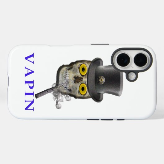 Vaping Case-Mate iPhone Hülle (Rückseite (Horizontal))