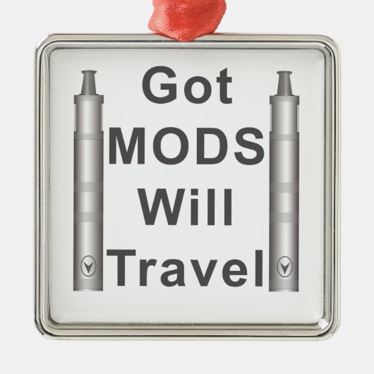 Vaping Felsen Ornament Aus Metall (Vorne)