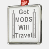 Vaping Felsen Ornament Aus Metall (Links)