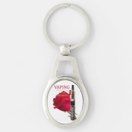 Vaping ist die beste Methode, mit dem Rauchen aufz Schlüsselanhänger (Vorderseite)