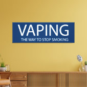 Vaping Leinwanddruck (Insitu (Wohnzimmer))