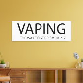 Vaping Leinwanddruck (Insitu (Wohnzimmer))