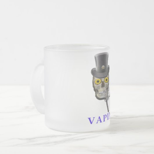 Vaping Mattglastasse (Vorderseite Links)