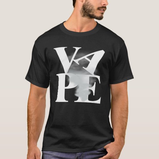 Vaping | Pop 70's Style VAPE -Cloud DK by VapeGoat T-Shirt (Vorderseite)