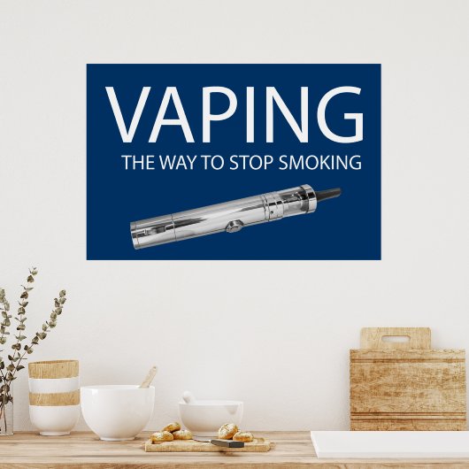 Vaping Poster (Küche)