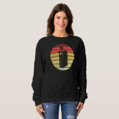 Vaping Retro Style Vintag Sweatshirt (Vorne ganz)
