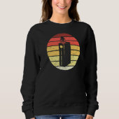 Vaping Retro Style Vintag Sweatshirt (Vorderseite)
