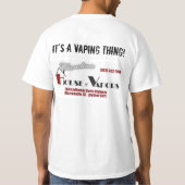 Vaping Sache T-Shirt (Rückseite)
