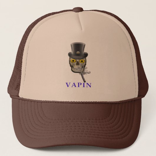 Vaping Truckerkappe (Vorderseite)