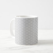 Vapor Blue Asanoha Kaffeetasse (Vorderseite Links)