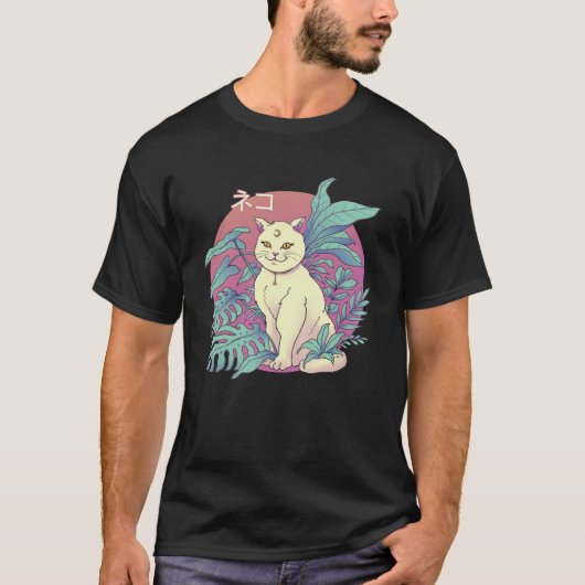 Vapor Cat T-Shirt (Vorderseite)