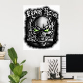 Vapor Head Poster (Heimbüro)