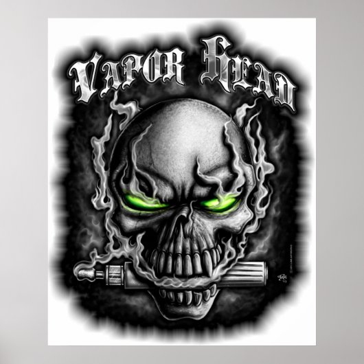 Vapor Head Poster (Vorne)