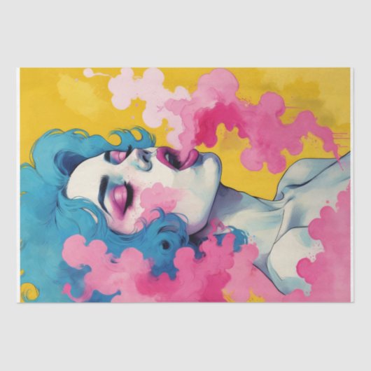 Vapor Pop Decoupage Seidenpapier (Vorderseite)